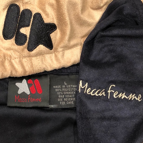 MECCA FEMME Tan & Black Stretchy Faux Suede Hoodie Dress L $89 - Picture 7 of 7